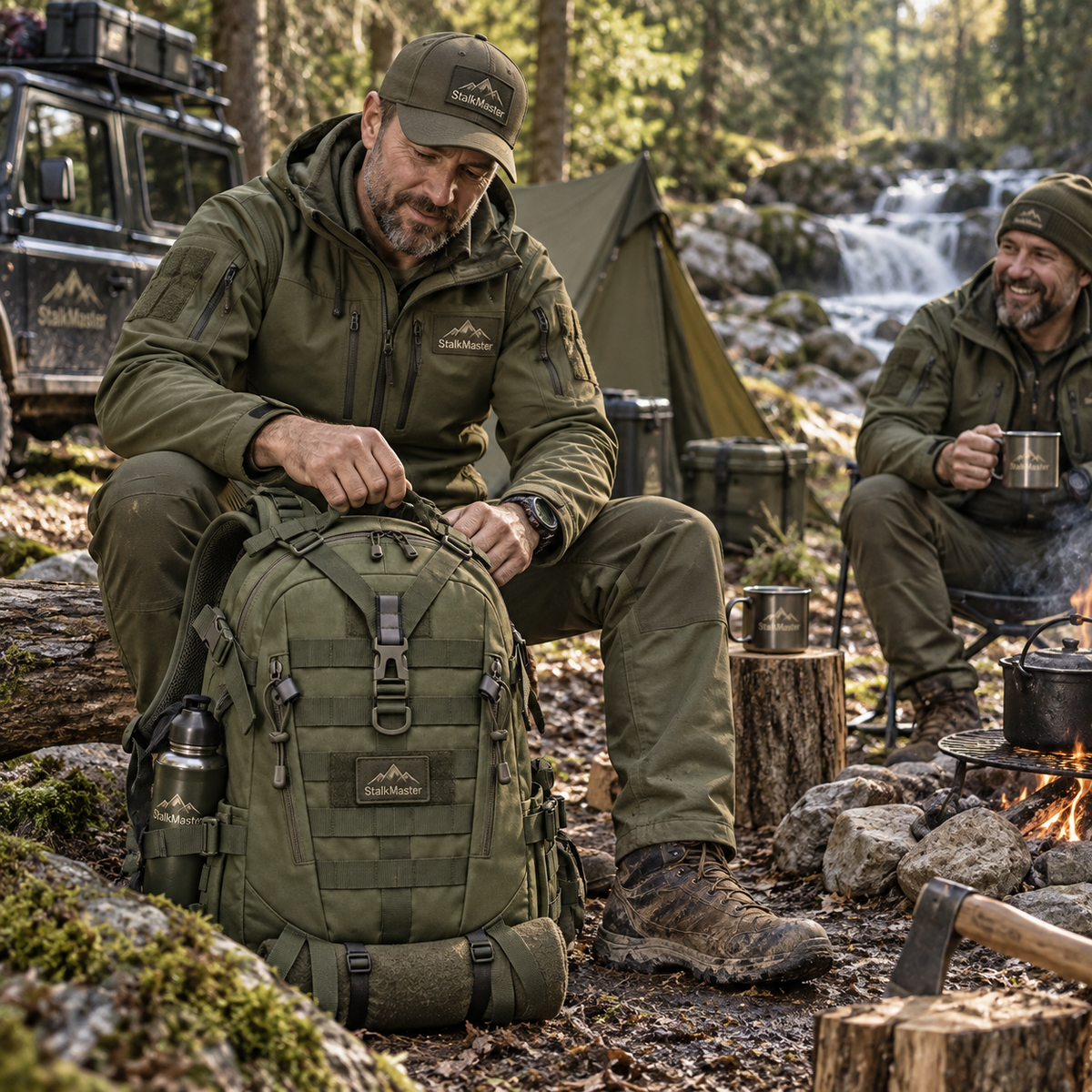 STALKMASTER™ RIDGELINE TACTICAL BACKPACK: