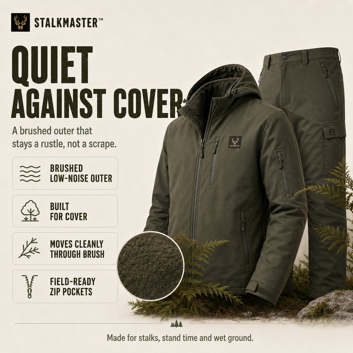 STALKMASTER™ COMPLETE HUNTING SYSTEM